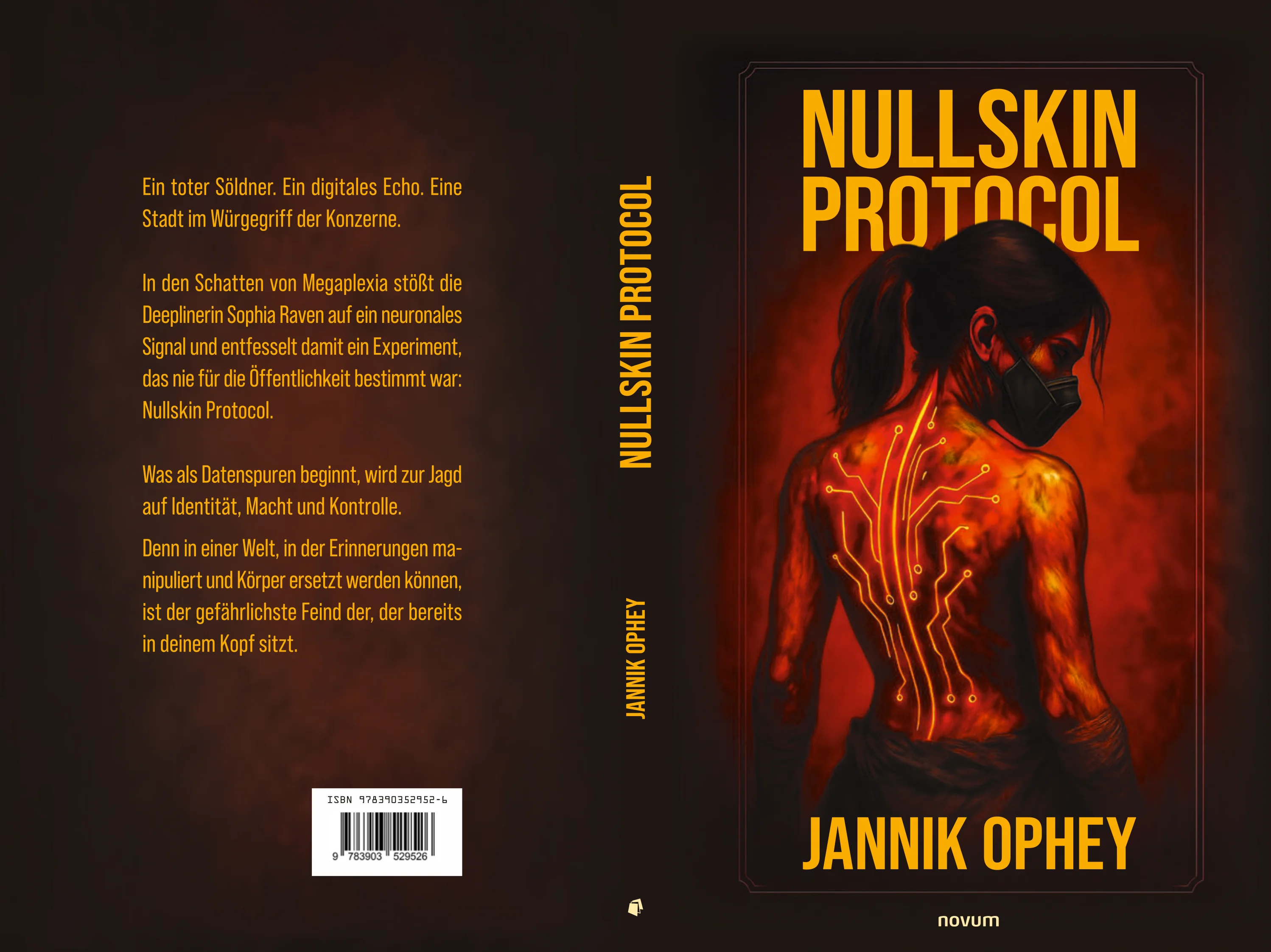 Detail des Covers von Nullskin Protocol
